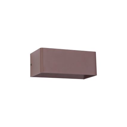 Brilagi - LED Kültéri fali lámpatest DONNANI LED/7W/230V 20 cm barna IP44