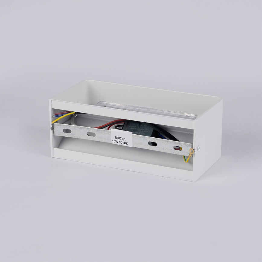 Brilagi - LED kültéri fali lámpatest DONNANI LED/7W/230V 20 cm fehér IP44
