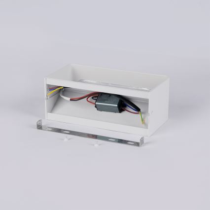 Brilagi - LED kültéri fali lámpatest DONNANI LED/7W/230V 20 cm fehér IP44