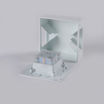 Brilagi - LED kültéri fali lámpatest DOUBLERAY LED/6W/230V fehér IP54