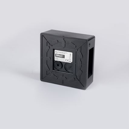Brilagi - LED kültéri fali lámpatest DOUBLERAY LED/6W/230V fekete IP54