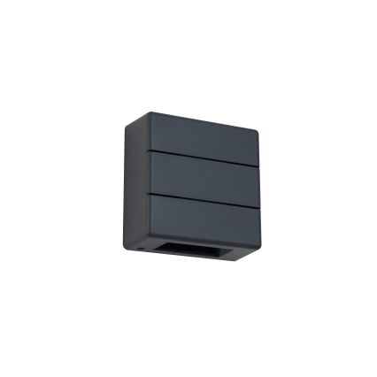 Brilagi -LED kültéri fali lámpatest DOUBLERAY LINE LED/6W/230V antracit IP54