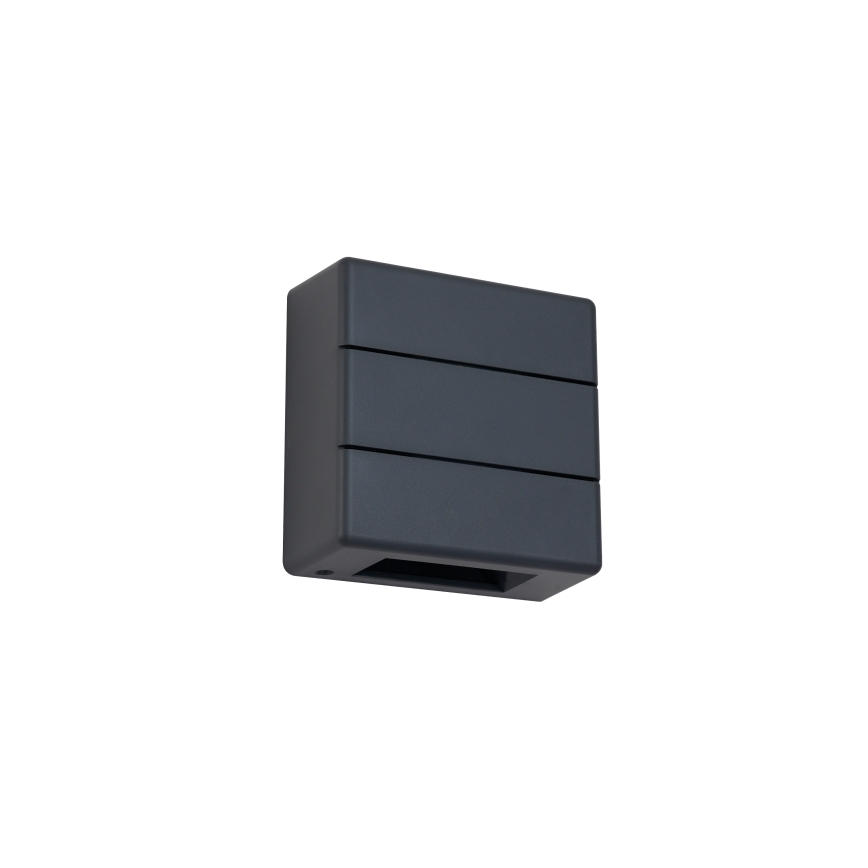 Brilagi -LED kültéri fali lámpatest DOUBLERAY LINE LED/6W/230V antracit IP54