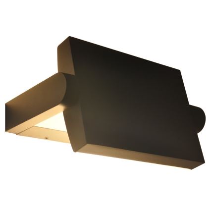Brilagi - LED kültéri fali lámpatest érzékelővel ANKLE LED/18W/230V 4000K IP65 antracit