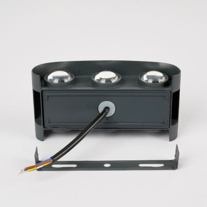 Brilagi - LED kültéri fali lámpatest FLAREBOX LED/6W/230V antracit IP65