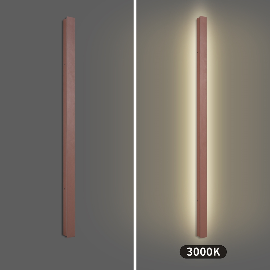 Brilagi - LED kültéri fali lámpa LINEAR LED/32W/230V 3000K IP65 140 cm barna CRI 90