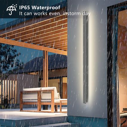 Brilagi - LED kültéri fali lámpatest LINEAR LED/32W/230V 4000K IP65 140 cm antracit CRI 90