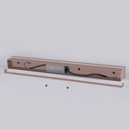 Brilagi - LED kültéri fali lámpa LINEAR LED/8W/230V 3000K IP65 30 cm barna CRI 90