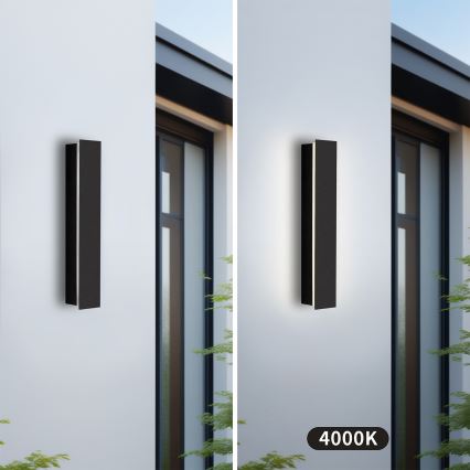 Brilagi - LED kültéri fali lámpatest LINEAR LED/8W/230V 4000K IP65 30 cm fekete CRI 90