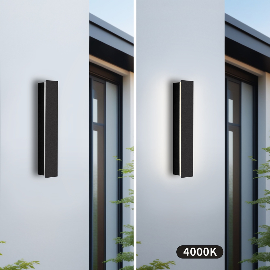 Brilagi - LED kültéri fali lámpatest LINEAR LED/8W/230V 4000K IP65 30 cm fekete CRI 90