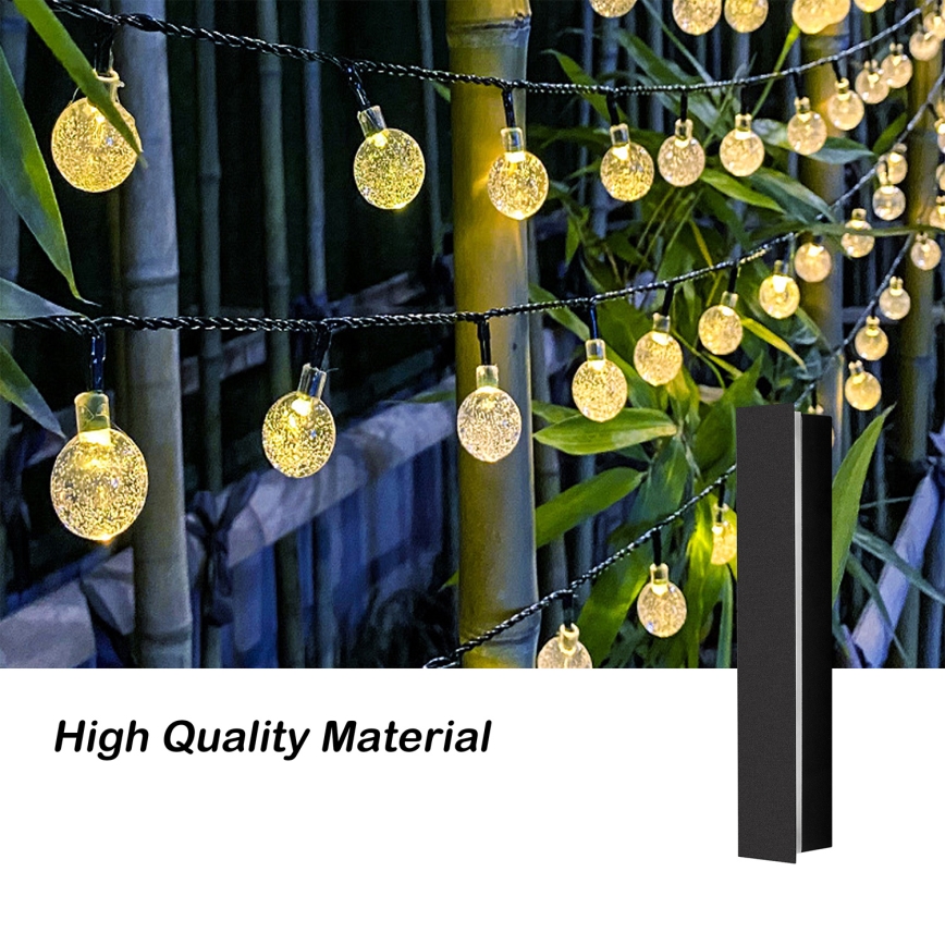 Brilagi - LED kültéri fali lámpatest LINEAR LED/8W/230V 4000K IP65 30 cm fekete CRI 90