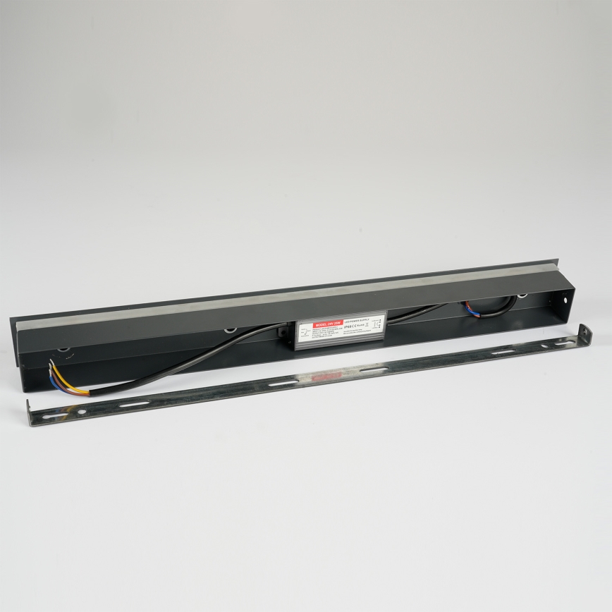 Brilagi - LED kültéri fali lámpatest LINEAR LED/8W/230V 4000K IP65 30 cm fekete CRI 90