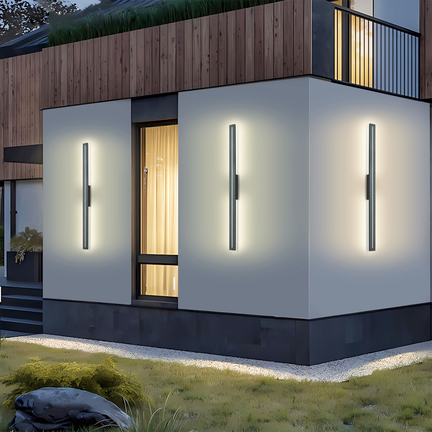 Brilagi - LED kültéri fali lámpatest LINEO LED/24W/230V 4000K IP65 100 cm antracit CRI 90