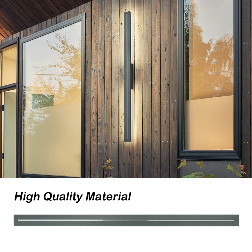 Brilagi - LED kültéri fali lámpatest LINEO LED/24W/230V 4000K IP65 100 cm antracit CRI 90