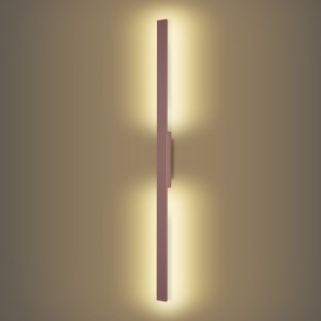Brilagi - LED kültéri fali lámpatest LUNA LED/24W/230V 3000K IP65 100 cm barna CRI 90