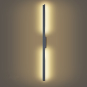 Brilagi - LED kültéri fali lámpatest LUNA LED/30W/230V 3000K IP65 150 cm antracit CRI 90