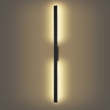Brilagi - LED kültéri fali lámpatest LUNA LED/30W/230V 3000K IP65 150 cm fekete CRI 90