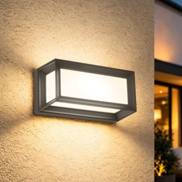 Brilagi - LED kültéri fali lámpatest PARKER LED/12W/230V 3000/4500/6000K antracit IP44