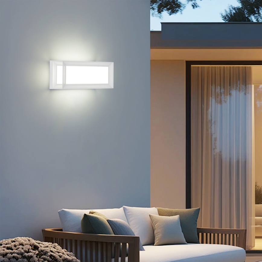 Brilagi - LED kültéri fali lámpatest PARKER LED/12W/230V 3000/4500/6000K fehér IP44