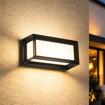 Brilagi - LED kültéri fali lámpatest PARKER LED/12W/230V 3000/4500/6000K fekete IP44