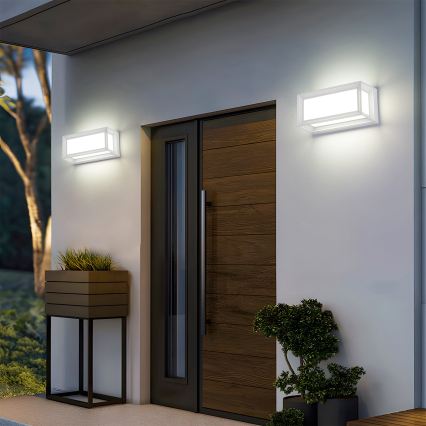 Brilagi - LED kültéri fali lámpatest PARKER LED/12W/230V fehér IP44