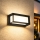 Brilagi - LED kültéri fali lámpatest PARKER LED/12W/230V fekete IP44