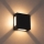 Brilagi - LED kültéri fali lámpatest QUADRAY LED/6W/230V fekete IP54