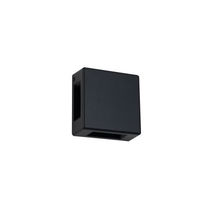 Brilagi - LED kültéri fali lámpatest QUADRAY LED/6W/230V fekete IP54