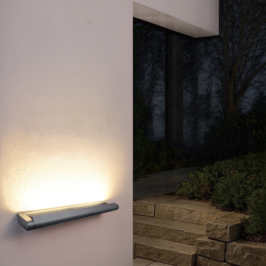 Brilagi - LED kültéri fali lámpa SALERNO LED/24W/230V 66 cm antracit IP65
