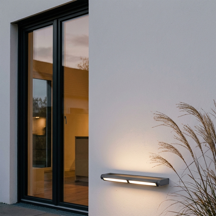 Brilagi - LED kültéri fali lámpa SALERNO LED/24W/230V 66 cm antracit IP65