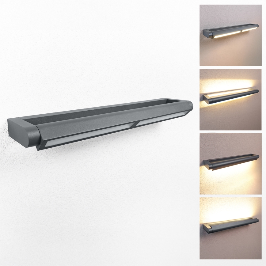 Brilagi - LED kültéri fali lámpa SALERNO LED/24W/230V 66 cm antracit IP65