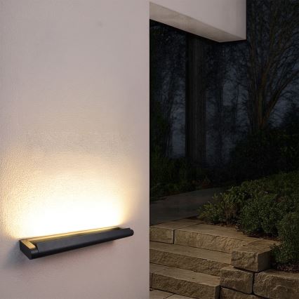 Brilagi - LED kültéri fali lámpatest SALERNO LED/24W/230V 66 cm fekete IP65