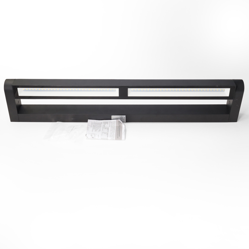 Brilagi - LED kültéri fali lámpatest SALERNO LED/24W/230V 66 cm fekete IP65