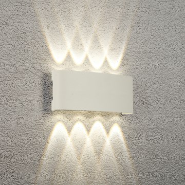 Brilagi - LED kültéri fali világítótest FLAREBOX LED/8W/230V fehér IP65