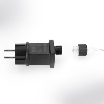 Brilagi - LED kültéri fényfüzér 150xLED 5m IP44 hideg fehér tűzijáték