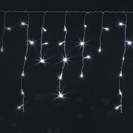 Brilagi - LED kültéri fényfüzér 200xLED/8 világítási mód 13x0,6m IP44 hideg fehér