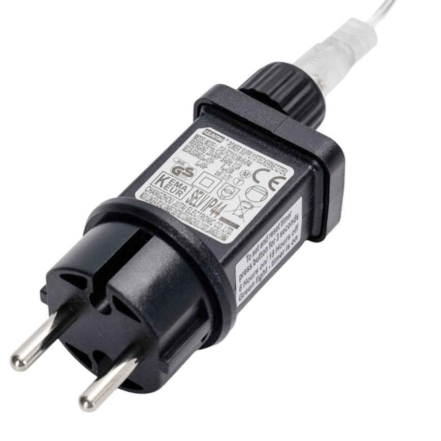 Brilagi - LED kültéri fényfüzér 200xLED/8 világítási mód 13x0,6m IP44 hideg fehér