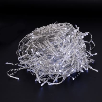 Brilagi - LED kültéri fényfüzér 400 LED / 8 funkció / 23 m / IP44 / hideg fehér