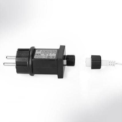 Brilagi - LED kültéri fényfüzér 400 LED / 8 funkció / 23 m / IP44 / hideg fehér