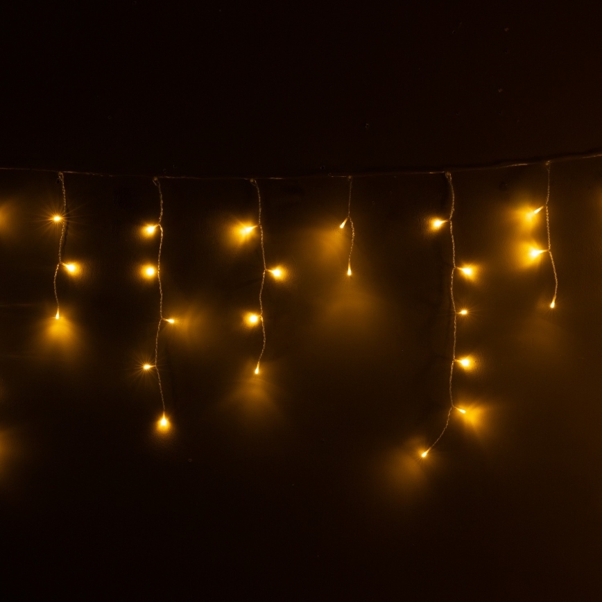 Brilagi - LED kültéri  fényfüzér 400xLED/8 funkcióval 23m IP44 meleg fehér