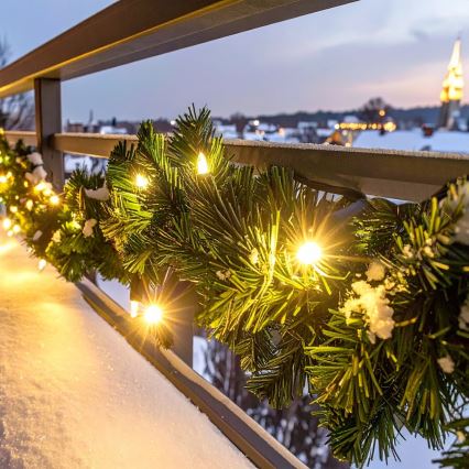 Brilagi - LED kültéri karácsonyi dekoráció GIRLANDA 80xLED/230V 500 cm IP44