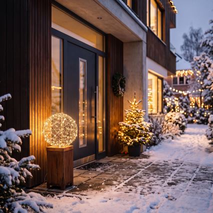 BRILAGI - LED kültéri karácsonyi dekoráció LED/1,3W/230V IP44 átm. 30 cm gömb