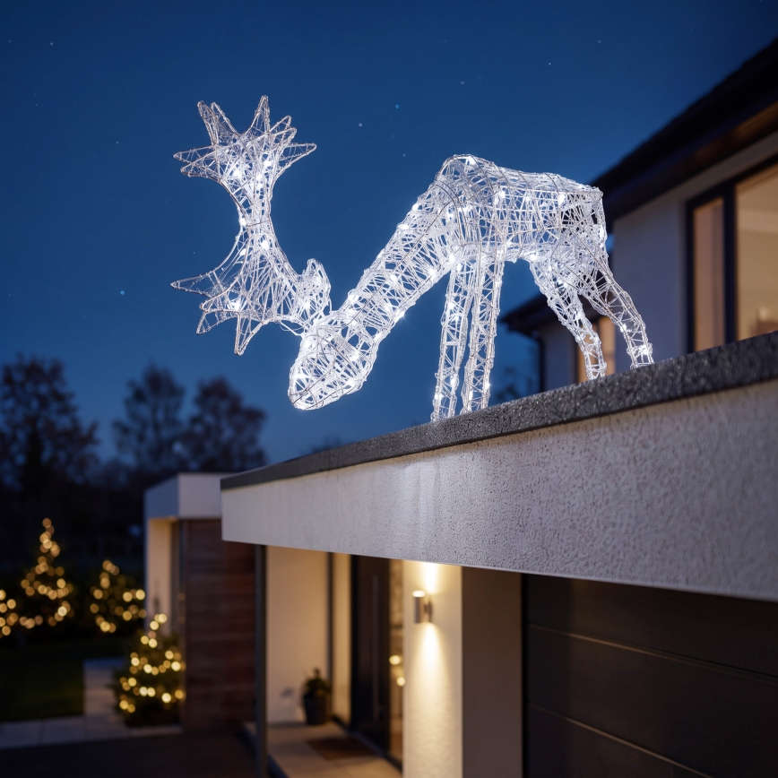BRILAGI - LED kültéri karácsonyi dekoráció LED/1,5W/230V IP44 73x47 cm rénszarvas