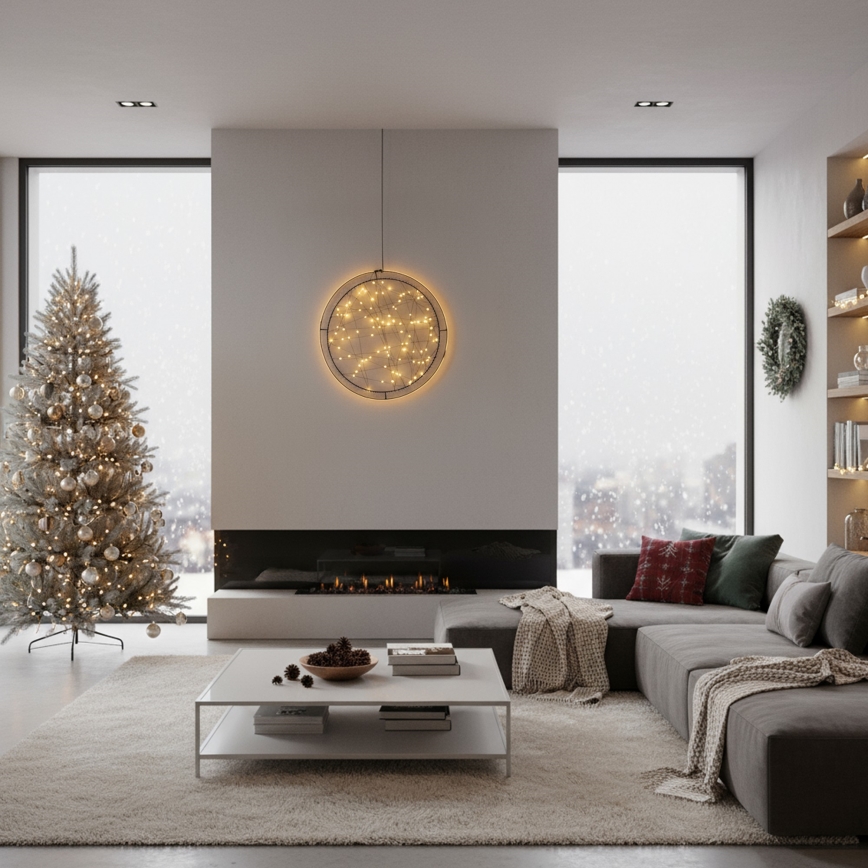 Brilagi - LED kültéri karácsonyi dekoráció LED/2,6W/230V IP44 46 cm-es kör