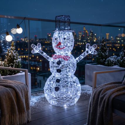 BRILAGI - LED Kültéri karácsonyi dekoráció LED/3,2W/230V IP44 91x56 cm hóember