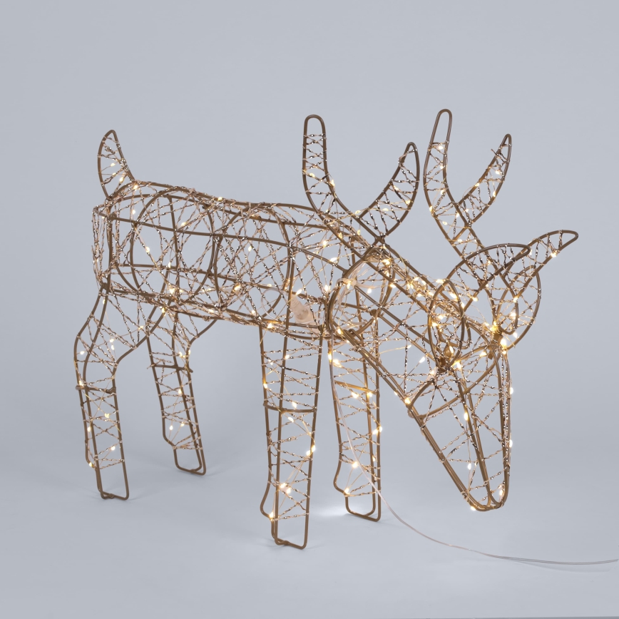 BRILAGI - LED Kültéri karácsonyi dekoráció LED/3,3W/230V IP44 56x43 cm rénszarvas