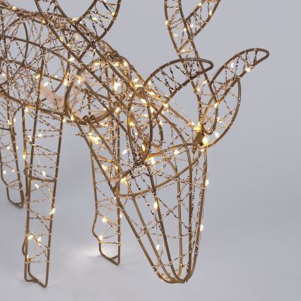 BRILAGI - LED Kültéri karácsonyi dekoráció LED/3,3W/230V IP44 56x43 cm rénszarvas