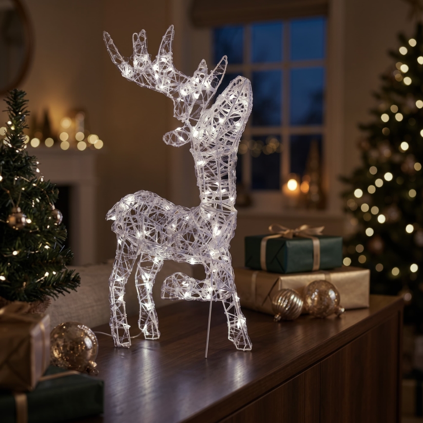 BRILAGI - LED Kültéri karácsonyi dekoráció LED/3,3W/230V IP44 60x37 cm rénszarvas