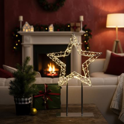 Brilagi - LED kültéri karácsonyi dekoráció LED/3,6 W/230 V IP44 44x30 cm csillag