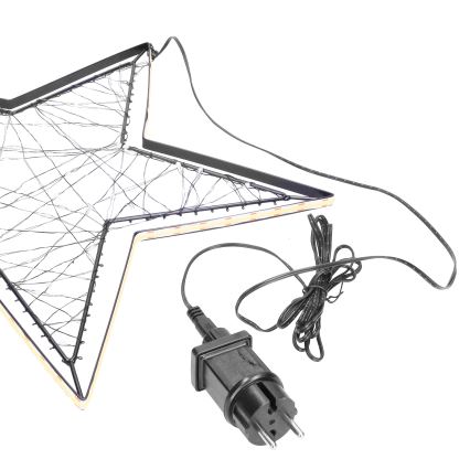 Brilagi - LED kültéri karácsonyi dísz LED/2,6W/230V IP44 47x45 cm csillag